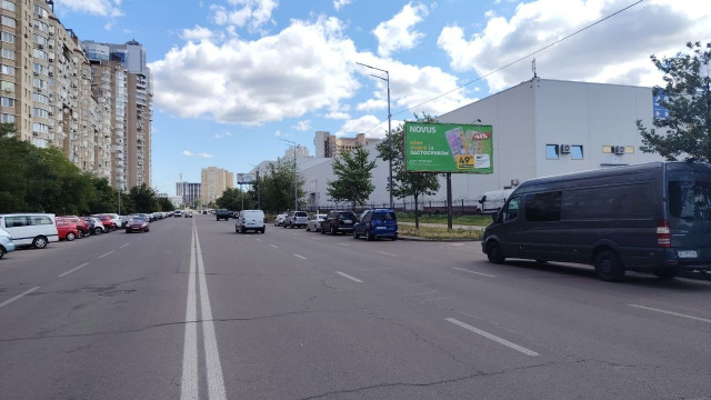 Щит 6x3,  Микільсько-Слобідська, 4-В (Міжнародний Виставковий Центр)