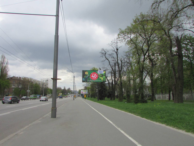 Цифровая панель 6x3,  Перемоги проспект, 55 ( після 500 метрів від м."Берестейська" рух до центру Киева)
