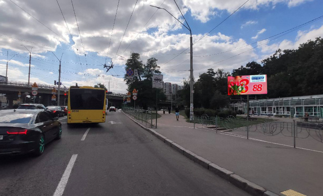 Цифрова панель 6x3,  Щербаківського вул. (розв'язка з пр-том Берестейським, вихід з ст.м. "Нивки")