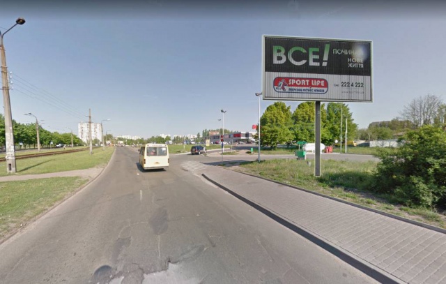 Призма 6x3, Симиренка 17А (АЗС WOG), напрямок руху до вул. Сім`ї Сосніних Призма 6x3, Симиренка 17А (АЗС WOG), напрямок руху до вул. Сім`ї Сосніних