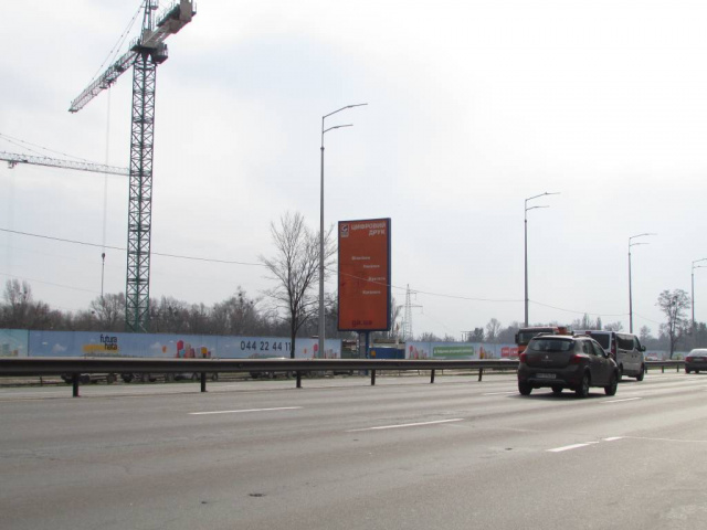 Беклайт 4x8,  Столичне шосе, 22 (ЖК"SVITLO PARK"), рух із центру міста, ліворуч