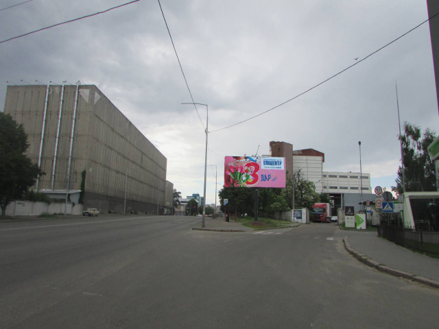 Цифрова панель 6x3,  Скляренка Семена / Ливарська (рух в напрямку від центру міста)