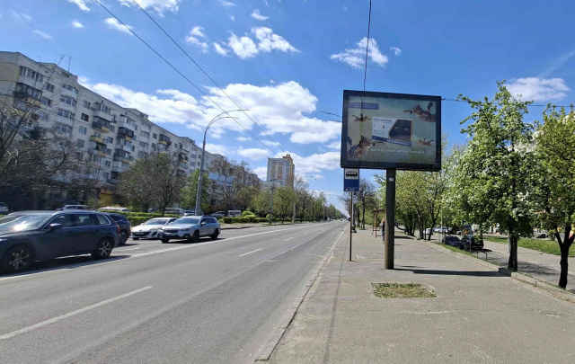 Скролл 3.14x2.32,  Голосіївський проспект (40-річчя Жовтня), 114 (Кінотеатр "Загреб")