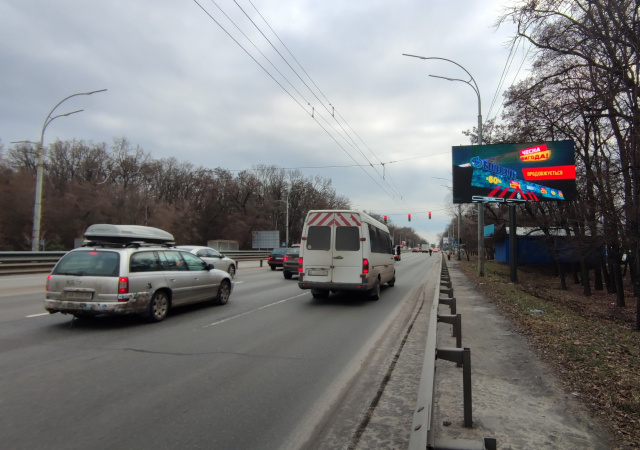 Цифрова панель 6x3,  Глушкова Академіка проспект, 30 (рух на виїзд із Києва)